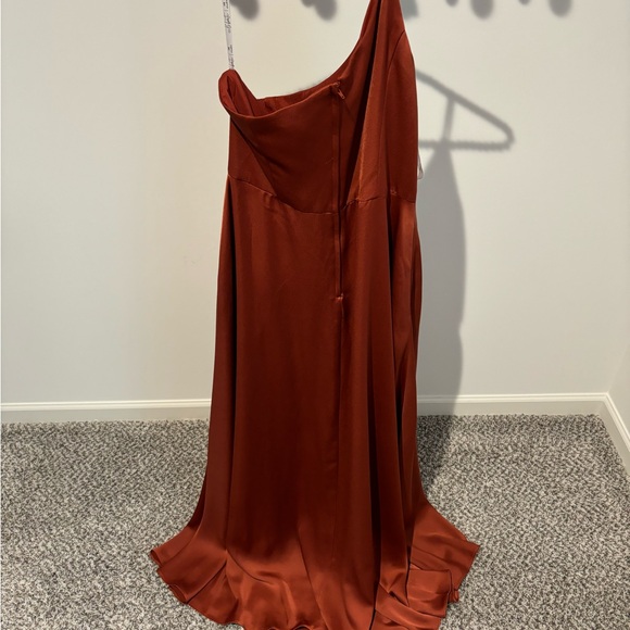 Cinnamon size 14 David’s bridal bridesmaid dress - Picture 3 of 3